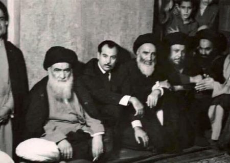 تصویری تاریخی از اجتماع علمای نجف اشرف در حمایت از فلسطین